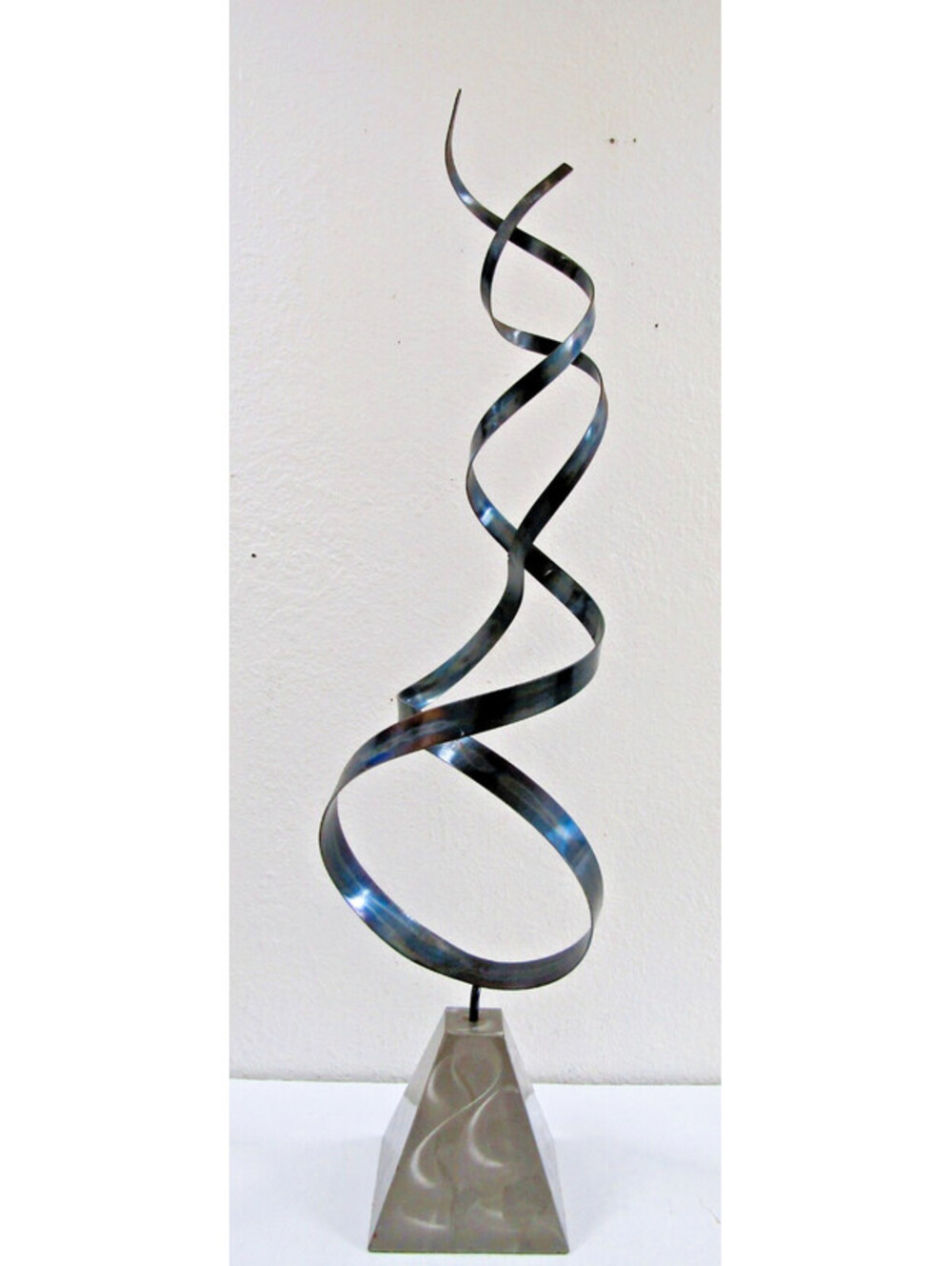 Euphoric Flame Metal Sculpture 36" Tall Original Peterson Artwork